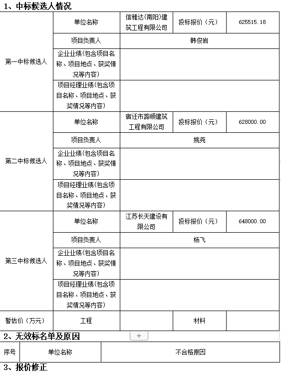 天和塔區(qū)域等專項維修提升項目評標結(jié)果公示(圖1)